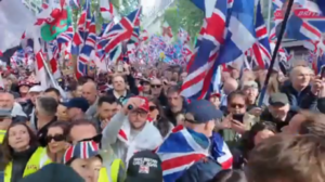 Massive crowds gather in London for anti-immigration march (VIDEOS)