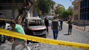 Why the Damascus blasts during Macron’s visit are a blow to al-Sharaa